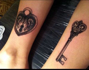 парні татуювання   для закоханих   набирають в наші дні все більшою популярністю
